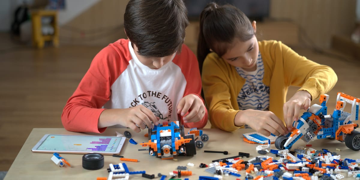 CoderdojoO's tweet card. Programmierbares 12-in-1 Baustein-Kit für alle Kinder! Top-Qualität zu unschlagbarem Preis!