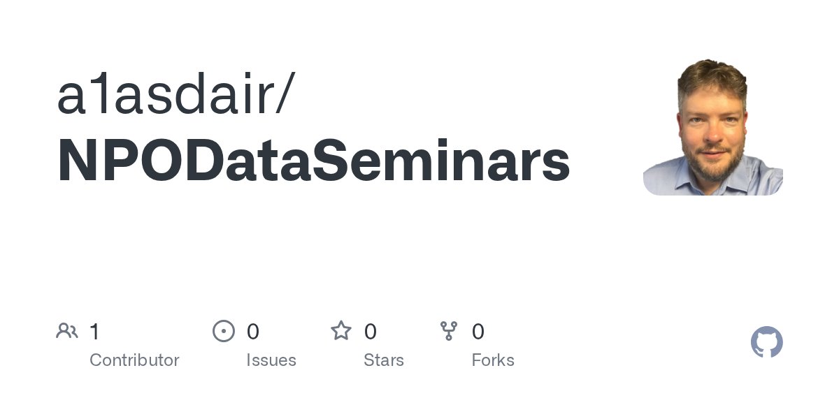 thirddata's tweet card. Contribute to a1asdair/NPODataSeminars development by creating an account on GitHub.