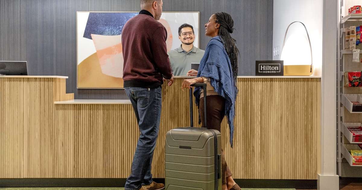 0504Traveller's tweet card. Hilton (NYSE: HLT) has today announced the signing of two hotels under Hilton’s new premium economy conversion brand, Spark by Hilton, as part of a wider agreement with Verkehrsbuero Hospitality....