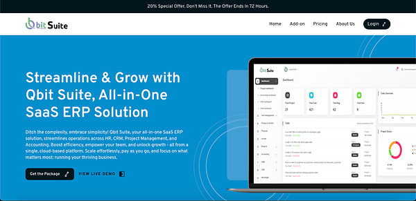 randeeprajputr's tweet card. How QbitSuite by Quantmhill IT Services Supercharges Your Success