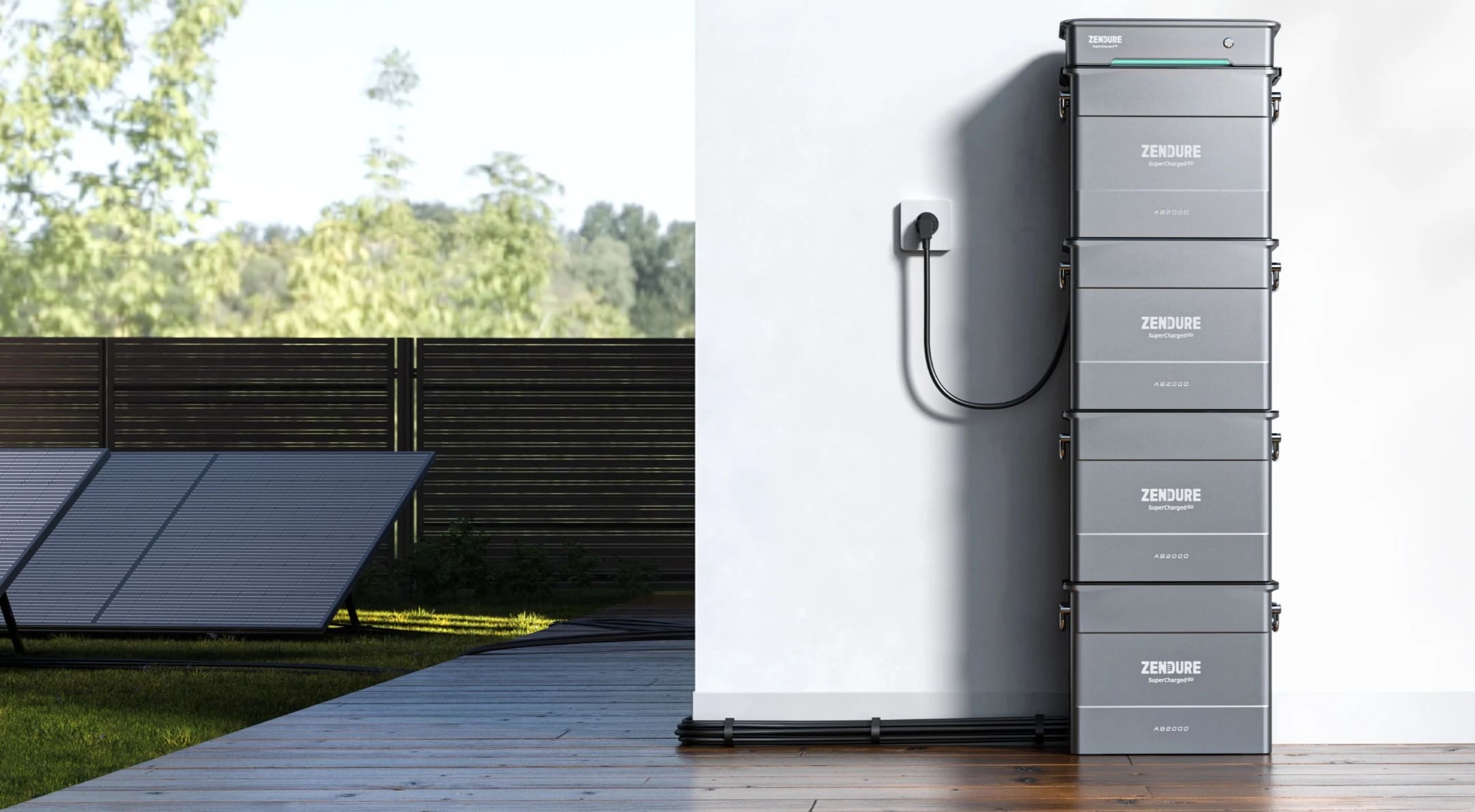 FwdBenelux's tweet card. We testen de Zendure thuisaccusystemen, bestaande uit driemaal een Hyper 2000 omvormer, elk gekoppeld aan een AB2000S batterij van 1.920 Wh.