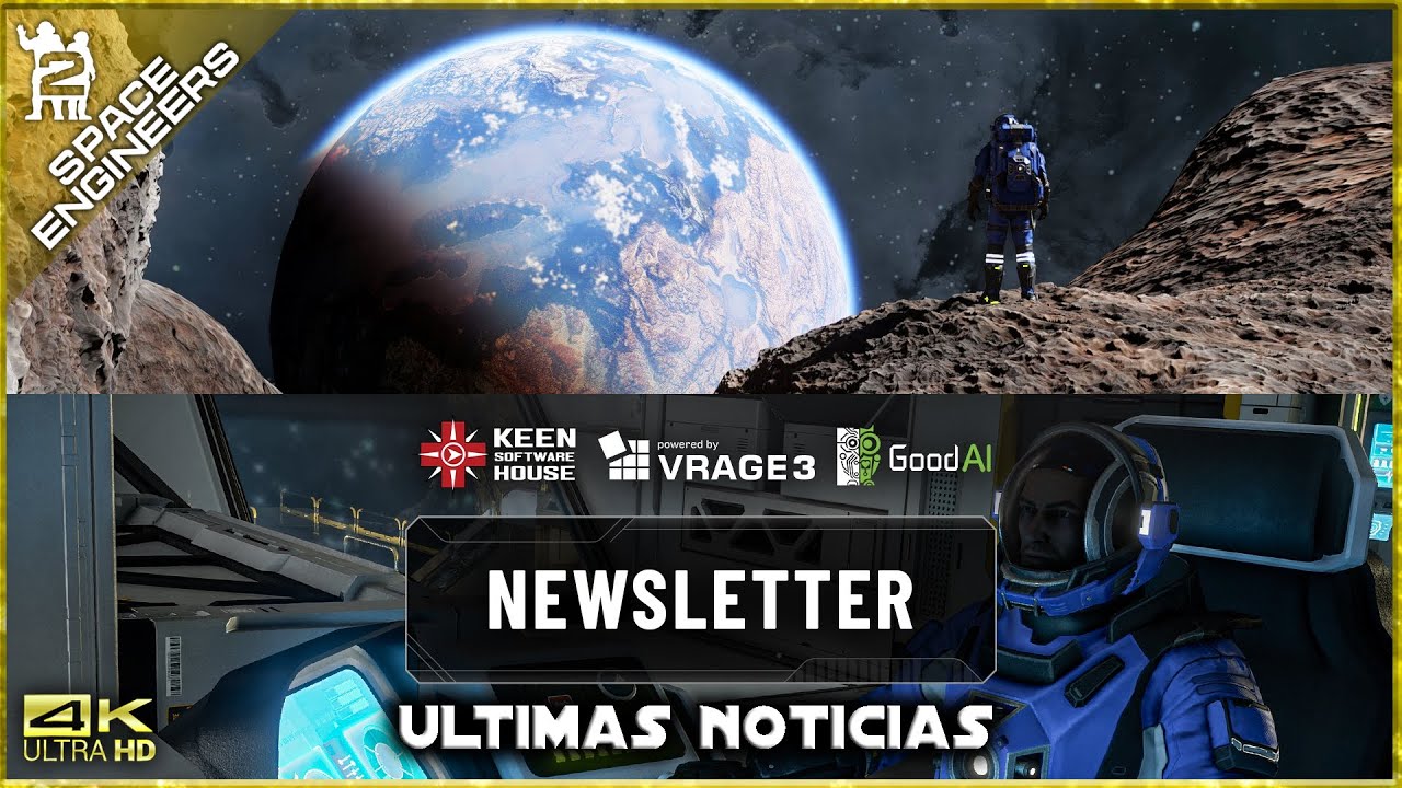 IkerIR4's tweet card. 📓NEWSLETTER 18/11/2025📓 ||Space Engineers 2|| NOTICIAS KEEN...