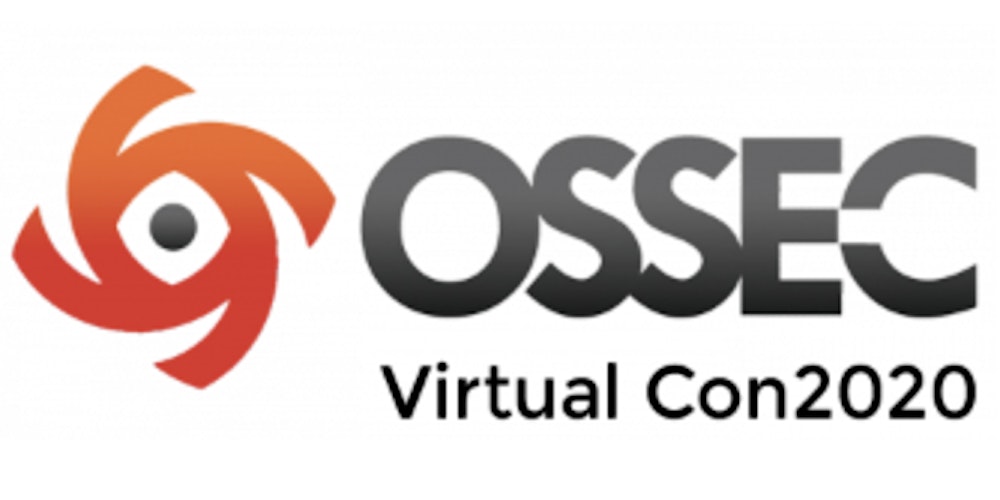 ossecproject's tweet card. The virtual conference is open to the OSSEC community to share technical insights, lessons learned, and best practices for OSSEC.