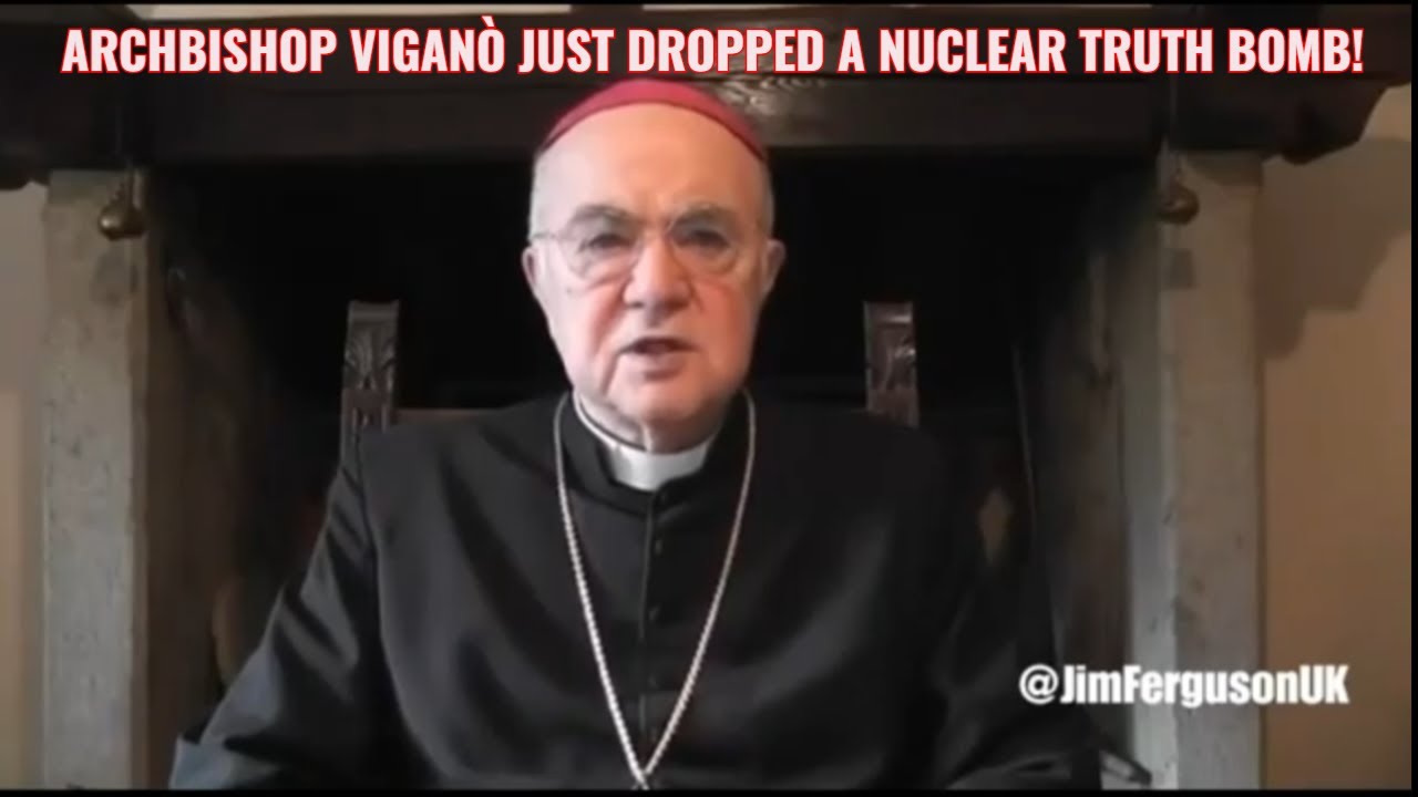 WNRT007's tweet card. ARCHBISHOP VIGANÒ JUST DROPPED A NUCLEAR TRUTH BOMB!