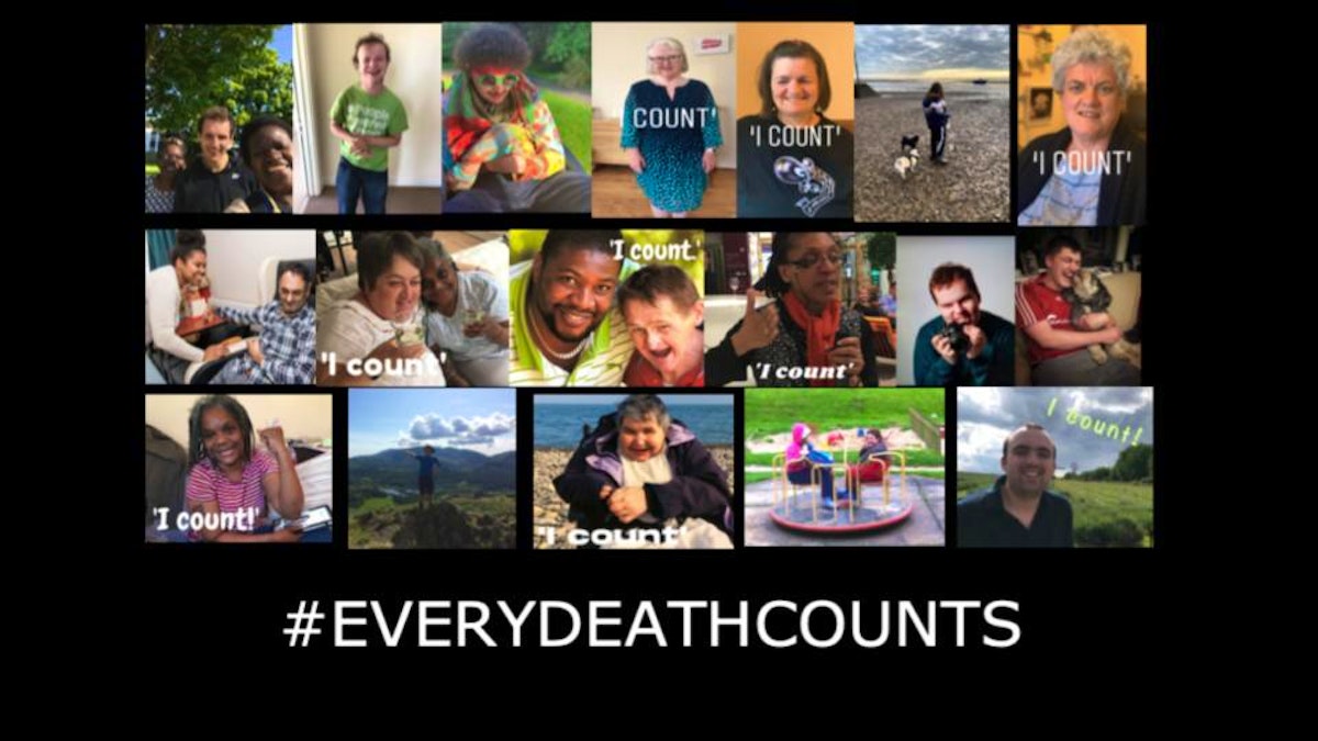 GeorgeJulian's tweet card. We are crowdfunding to raise funds to challenge NHS England's decision not to publish data about the deaths of learning disabled and autistic people.