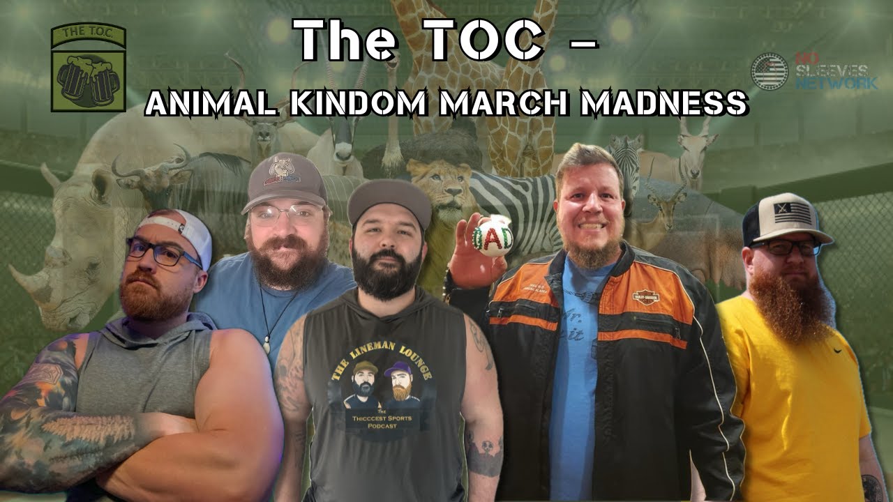 TheTOCpod's tweet card. The T.O.C. #16 - Animal Kingdom March Madness