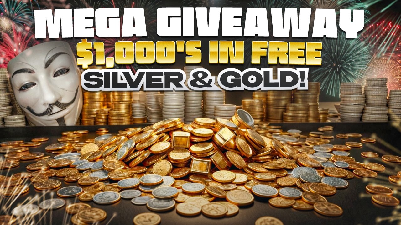 IntlStacker's tweet card. Must-See: $7K Silver & Gold MEGA Giveaway! Enter Now! 🪙💰