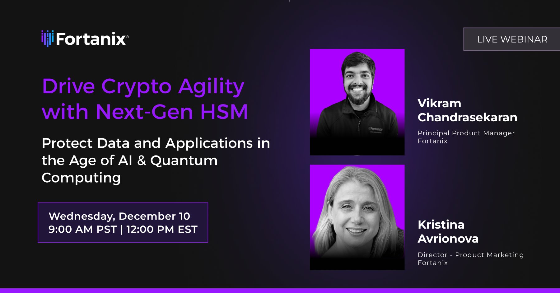 fortanix's tweet card. Protect Data and Applications in the Age of AI & Quantum Computing.