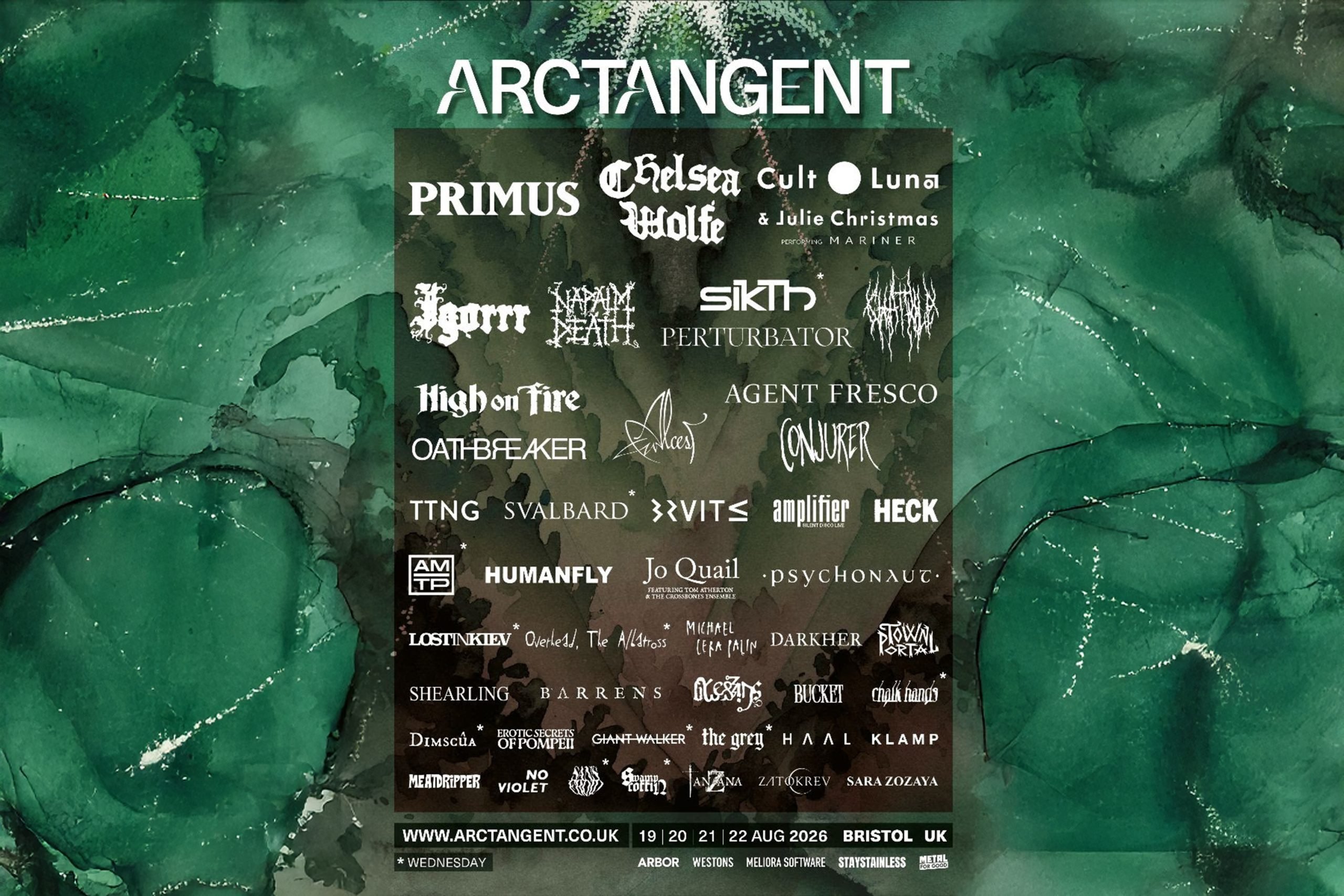 metalinjection's tweet card. Plus Napalm Death, SikTh, High On Fire, Conjurer & more