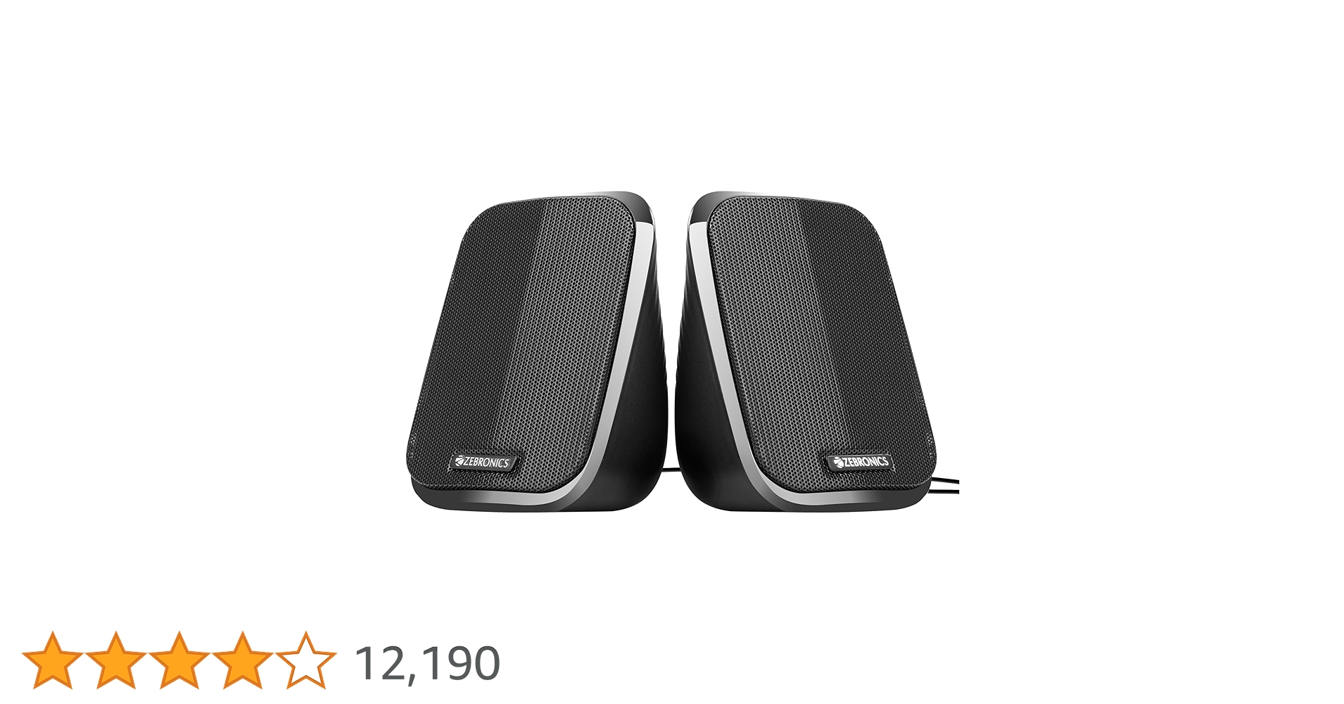 Okayspot_India's tweet card. The ZEB-Fame 2.0 speaker is a compact audio device designed for versatile use. Boasting a total output power of 5W (2.5W + 2.5W), it delivers rich and clear sound. This USB-powered speaker has an AUX...