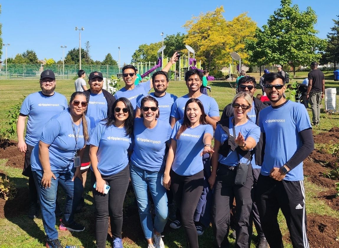 Ripple's tweet card. Learn more about Ripple's commitment to advancing blockchain innovation, improving access to financial services, scaling carbon markets, and driving local impact through employee giving programs.