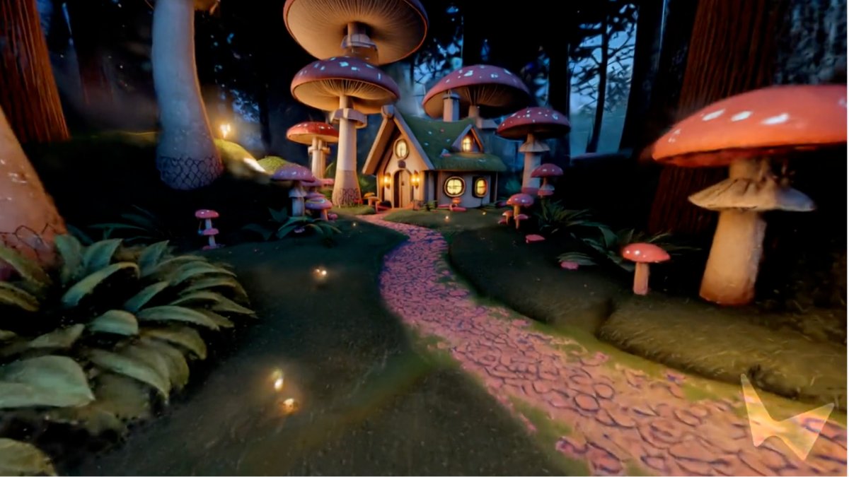 VibeCodeRacing's tweet card. Marble is different from competitors like Odyssey, Decart, and Google's Genie because it creates persistent, downloadable 3D environments rather than generating worlds on-the-fly as you explore.