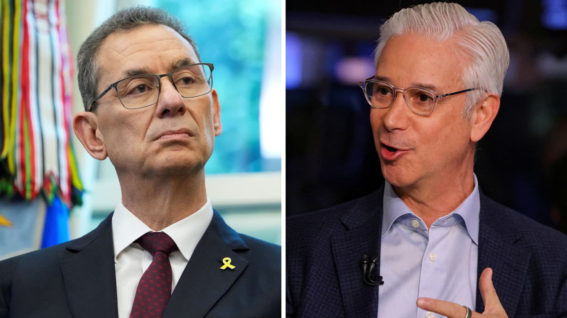 CNBC's tweet card. Speaking at CNBC's Invest in America Forum, the CEOs said the U.S. still leads in many sectors, but inconsistent policy and underinvestment is ceding ground.