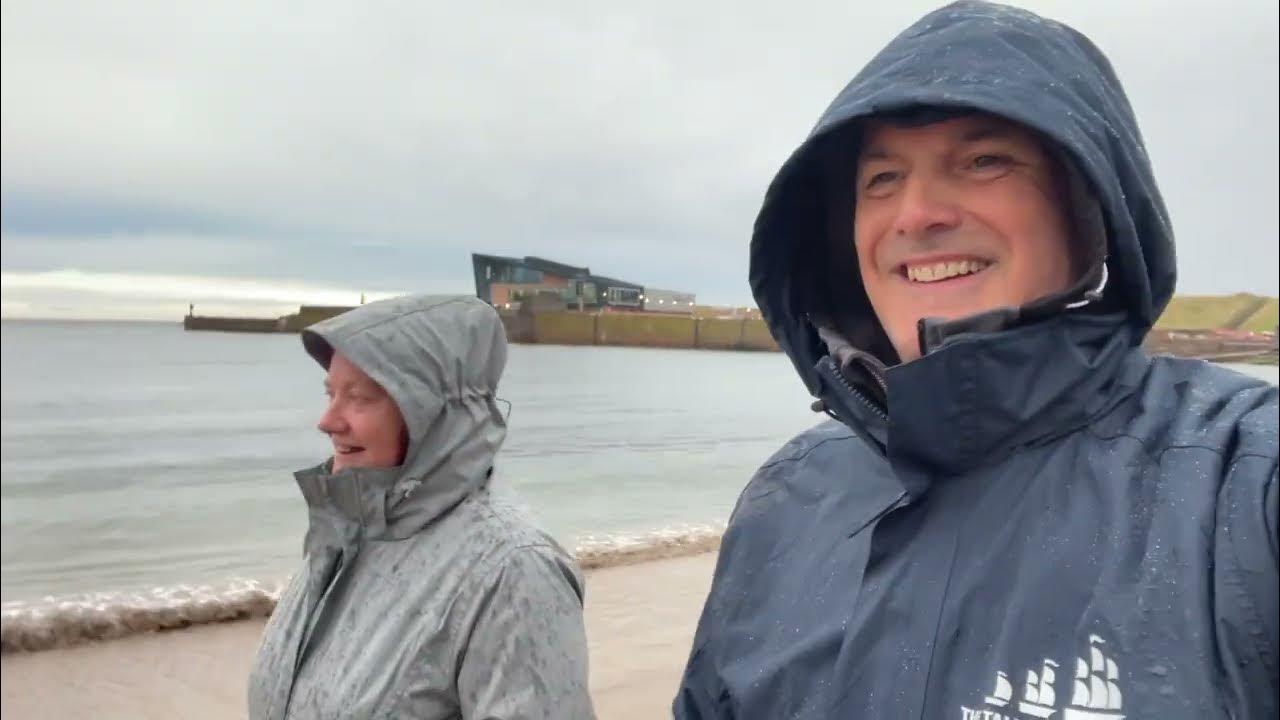 michaelgant's tweet card. CamperVan visit to Eyemouth Caravan Park