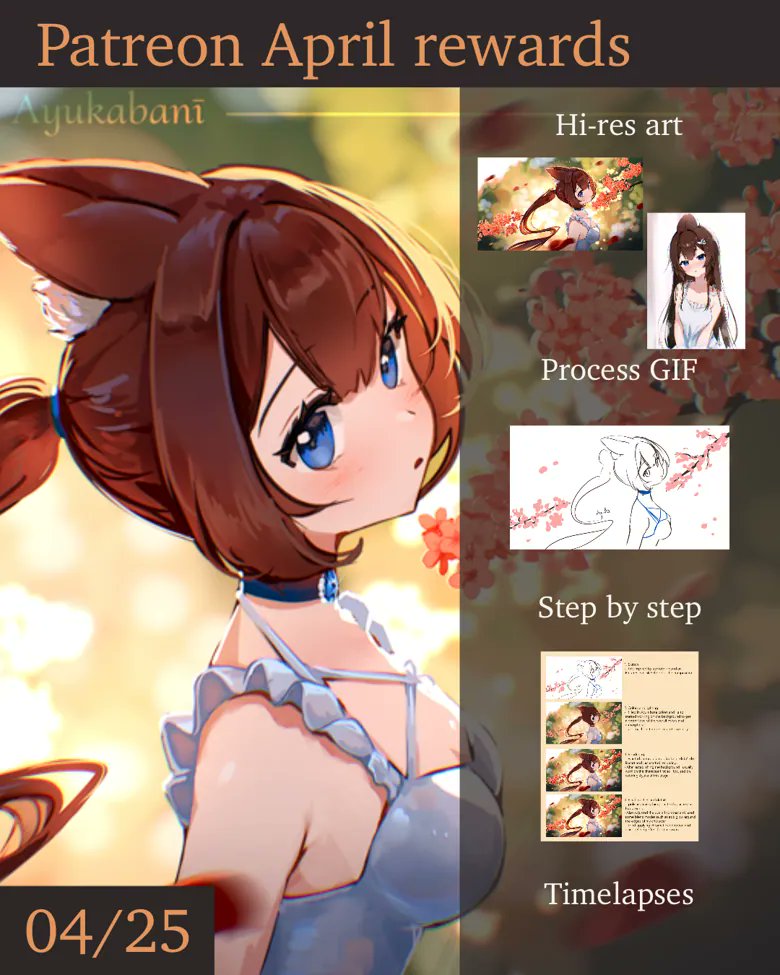 ayukabani's tweet card. 🌺Spring illustration pack🌺 by Ayuka banī (@ayukabani)