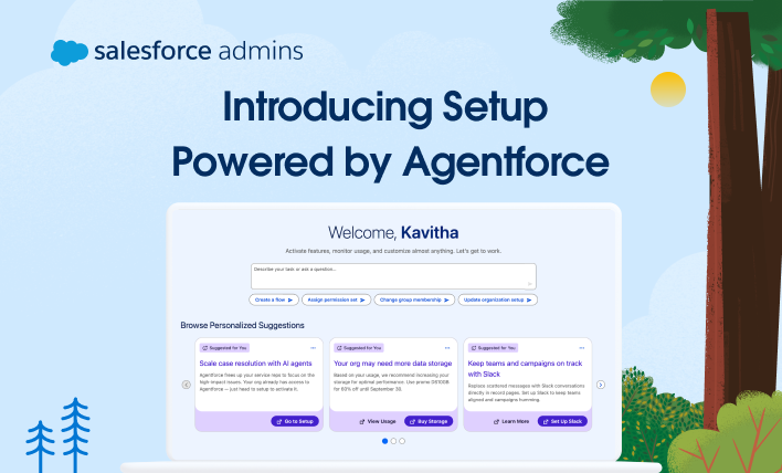Vikaskumar_sfdc's tweet card. Hello, Awesome Admins! I’m excited to tell you about how we’re improving Setup with the power of Agentforce (pilot at Dreamforce 2025). This will make your life easier by helping with key tasks like...