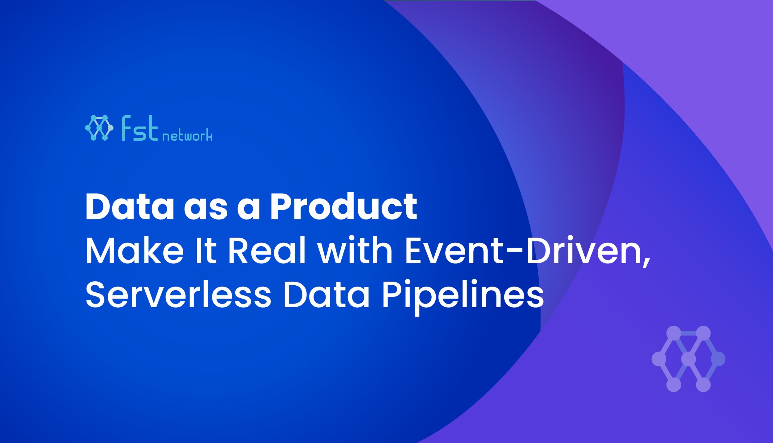 FSTNetworkTW's tweet card. What is a data product and how can you productise/eventify it with the help of the serverless model?What's a Data Product?Data as a Product is one of the four principles in data mesh, proposed by...