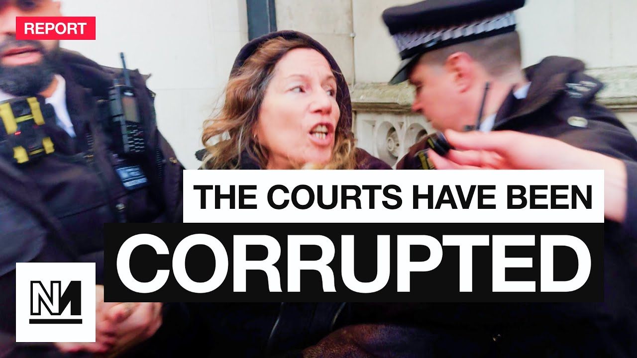 WokeratiMarty's tweet card. More Arrests Outside Royal Courts of Justice As Palestine Action Case...