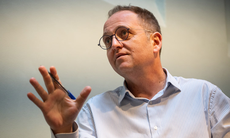 Comunicacio21's tweet card. Entrevista amb Francesc Cano, nou director de La Manchester, on aborda el full de ruta de la productora de Ricard Ustrell.