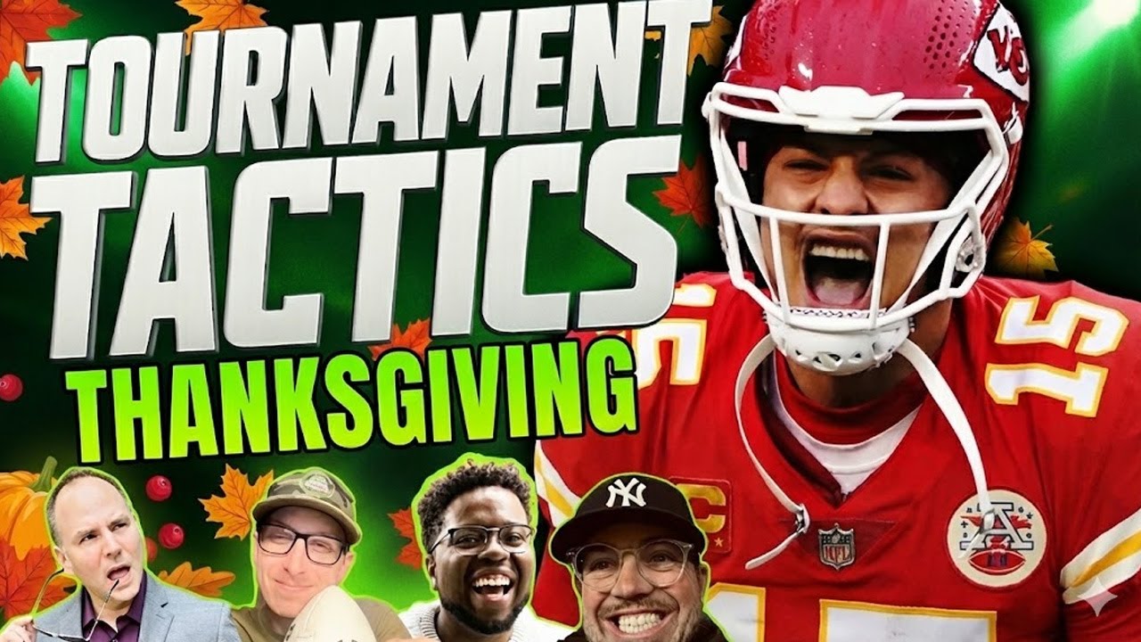 DFSArmy's tweet card. NFL Thanksgiving DraftKings and FanDuel DFS Strategy and Picks |...