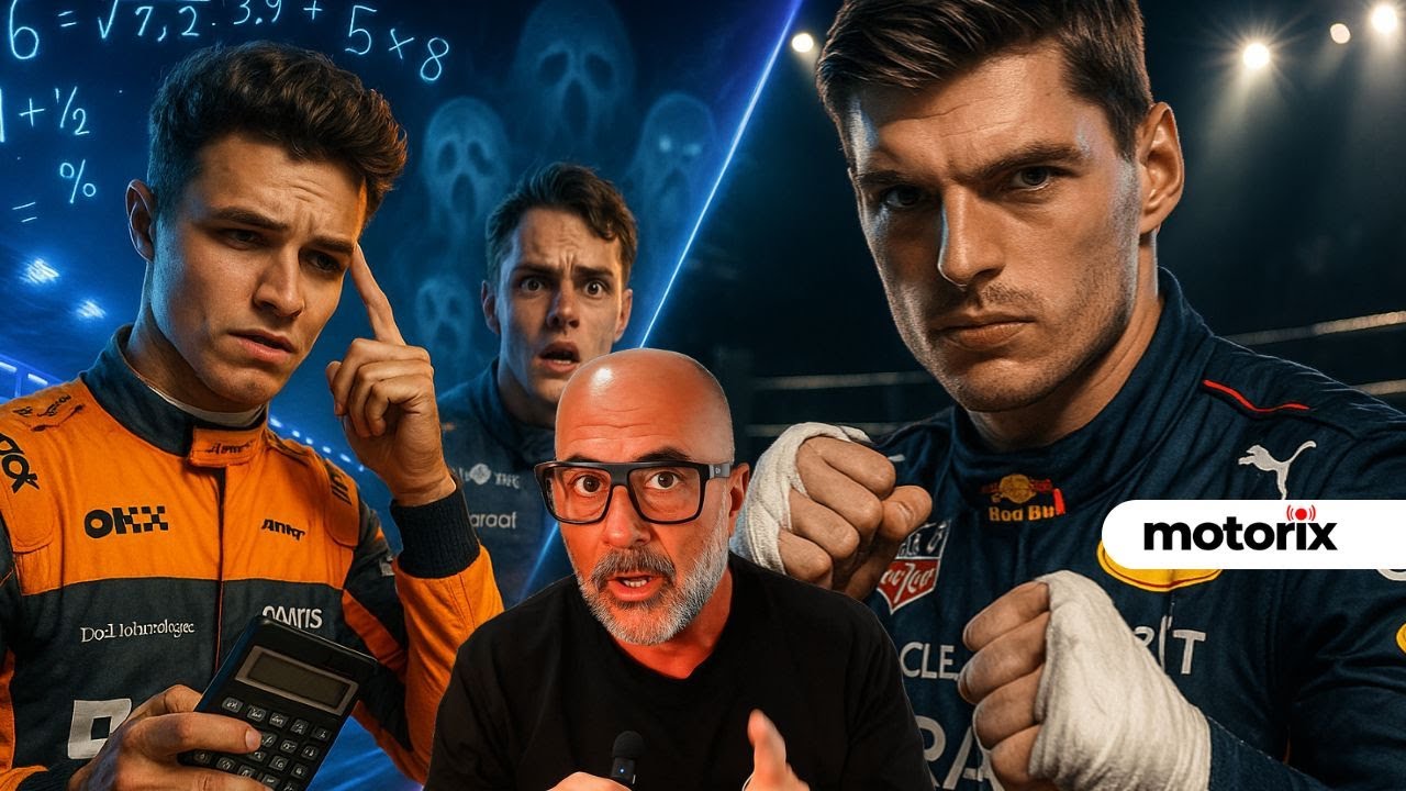 AutomundoArg's tweet card. 🚨 ¡EN VIVO! Lando Norris hace cuentas, pero Max Verstappen quiere...
