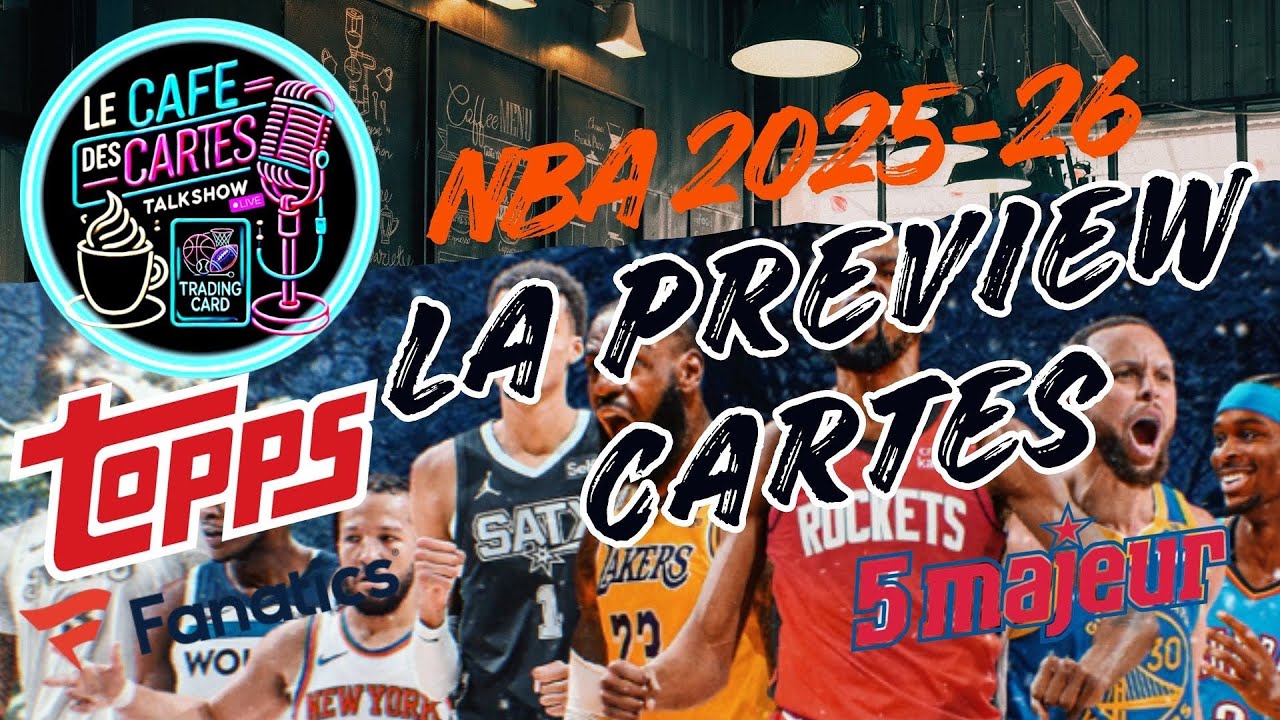 Gylbret's tweet card. ☕#CaféDesCartes S3 Ep8 : Preview cartes NBA