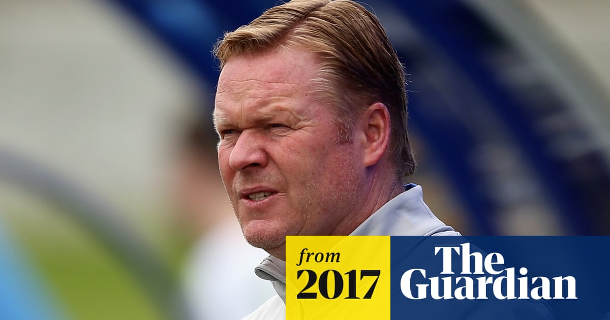 guardian_sport's tweet card. Ronald Koeman hopes Manchester United beat his former club Southampton in Sunday’s EFL Cup final