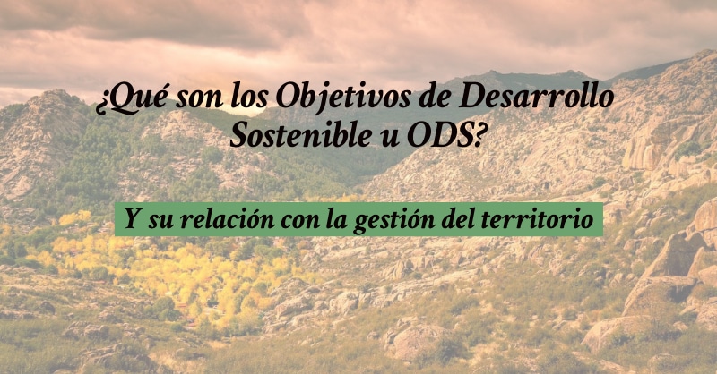 GeoInnovaASL's tweet card. Algunos ODS u Objetivos de Desarrollo Sostenible también tienen implicaciones en la gestión del territorio, ¿Sabes cuales?