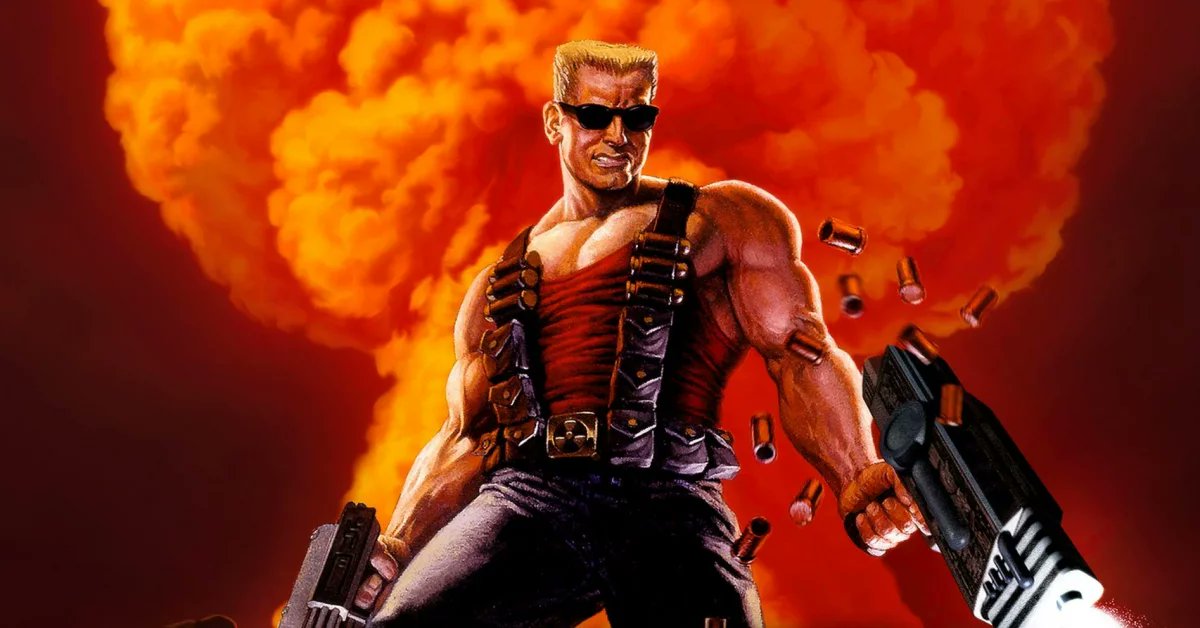 RomGame1's tweet card. Le moddeur Cheello livre Voxel Duke 3D, un mod gratuit qui remplace tous les sprites 2D du FPS culte de 3D Realms par des modèles voxels fidèles au style original.