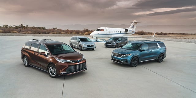 CARandDRIVER's tweet card. If you're looking for the best used minivan models on the market, these are the top choices for carrying people, cargo, or both for a reasonable price.