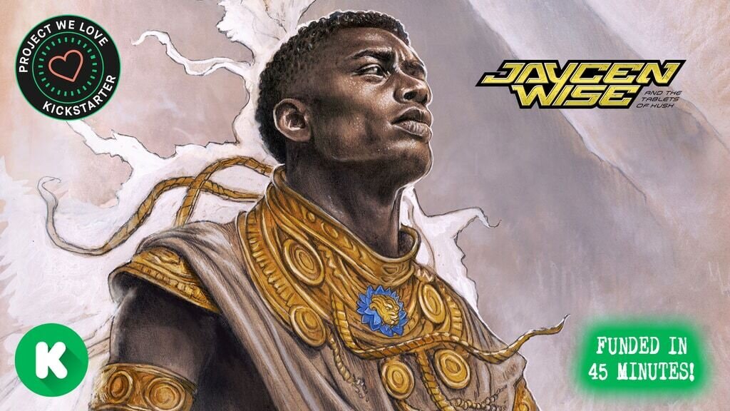 IamRobEdwards's tweet card. Check out Jaycen Wise & the Tablets of Kush on BackerKit!