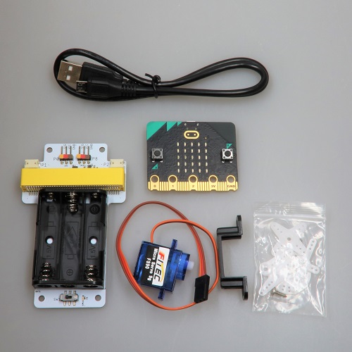 sw_education's tweet card. micro:bit × Scratch でAIを使った動く作品づくりを手軽にはじめられるセットです。