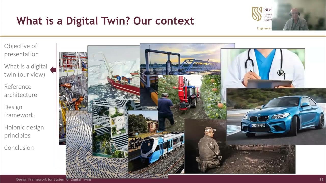 CommunityEdt's tweet card. EDT talk, Anton Basson, "A Design Framework for a System of Digital...