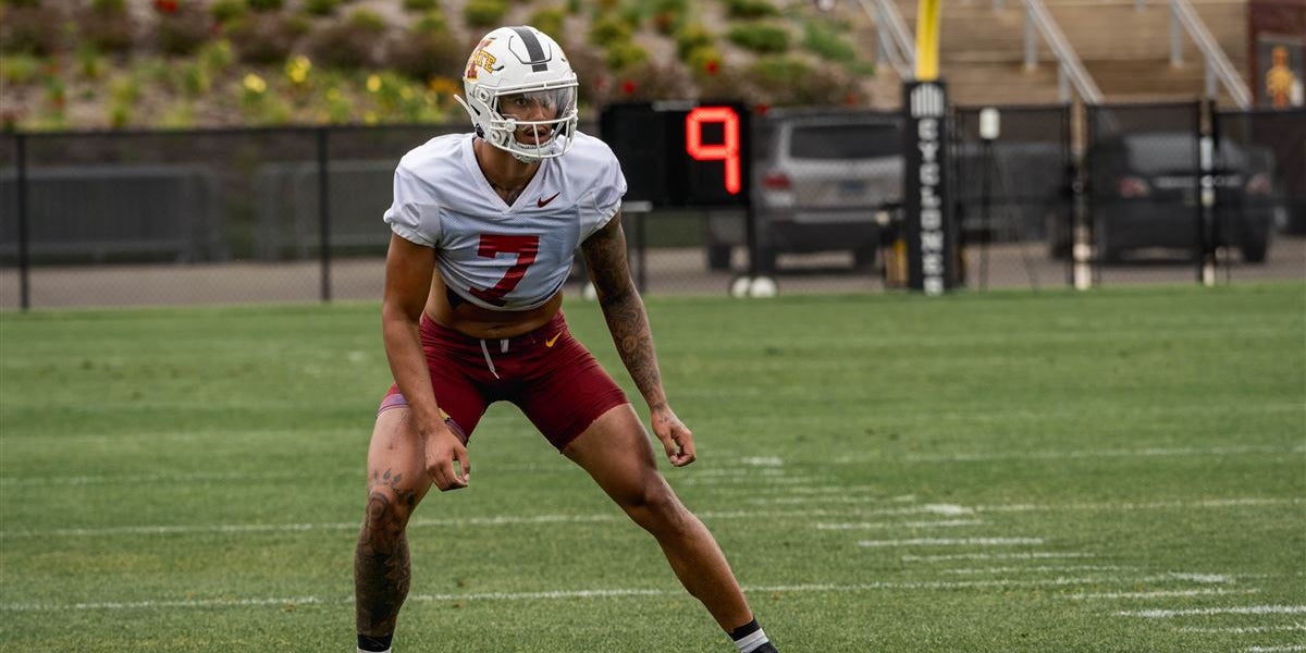 CycloneAlert247's tweet card. Back healthy, Malik Verdon excited to help lead talented ISU secondary