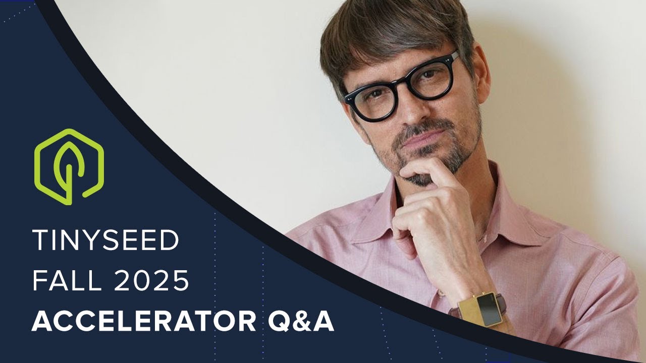 MicroConf's tweet card. TinySeed Fall 2025 Applications Q&A