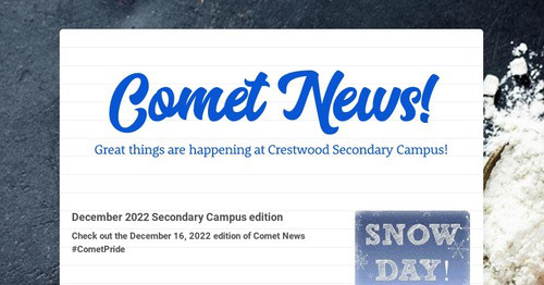 csdcomets's tweet card. Comet News!