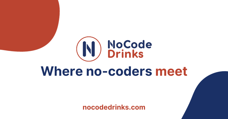 pierreSN's tweet card. 🎉 Connect, learn, and grow with fellow no-code enthusiasts 🎉 NoCode Drinks is an online (worldwide) and offline (London) meetup series to share ideas, network, and collaborate in a relaxed atmosp...