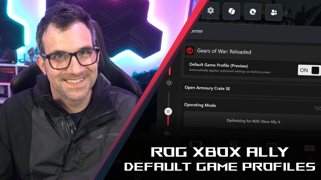 jimhwilliams1's tweet card. MORE ROG Xbox Ally updates?? | Default Game Profiles & more