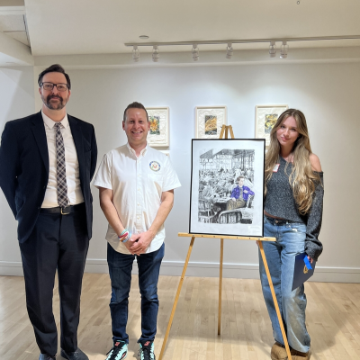PineCrestSch's tweet card. Pine Crest Upper School student Ruby Kilpatrick ’25 won first place in the 2024 Congressional Artistic Discovery Art Competition for high school students in Florida's 23rd district.The co...
