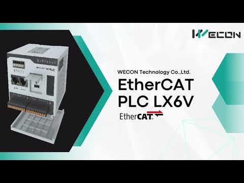 WeconTechnology's tweet card. Product introduction-Wecon EtherCAT LX6V PLC