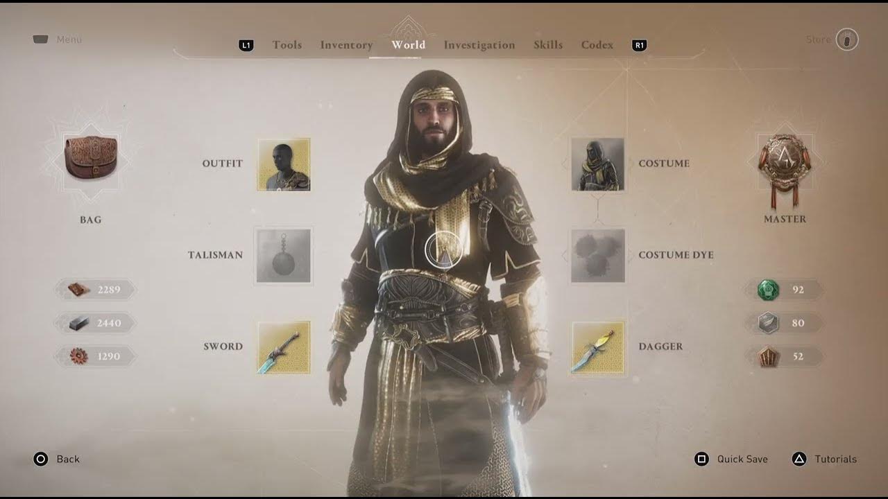 astristul's tweet card. Assassin's Creed Mirage - Fast Travel bug (tools' ammo gets depleted)