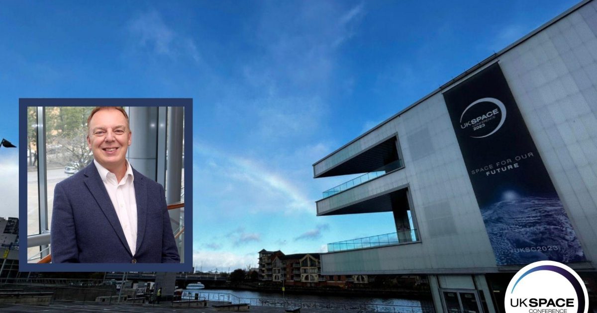 nispaceorg's tweet card. Robert Hill explains the importance of the Space sector in Northern Ireland and the importance of hosting the UK Space Conference 2023 for the first time.