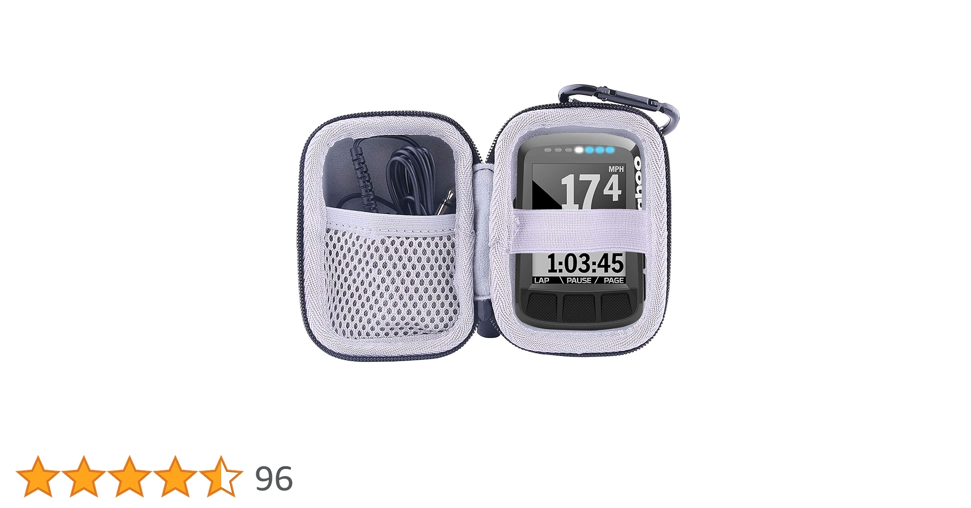 DealsinIND's tweet card. WERJIA Hard Carrying Case for Wahoo ELEMNT Bolt /Garmin Edge 830/530 GPS Bike Computer