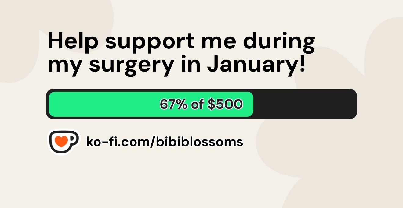 BibiBlossoms's tweet card. Support Bibi