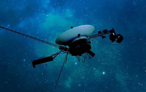 cosmokitap's tweet card. Voyager 1 Dünyadan "Bir Işık Günü" Uzaklıkta Güneş Sistemi'nden bir daha geri dönmemek üzere ayrılan derin uzay aracı