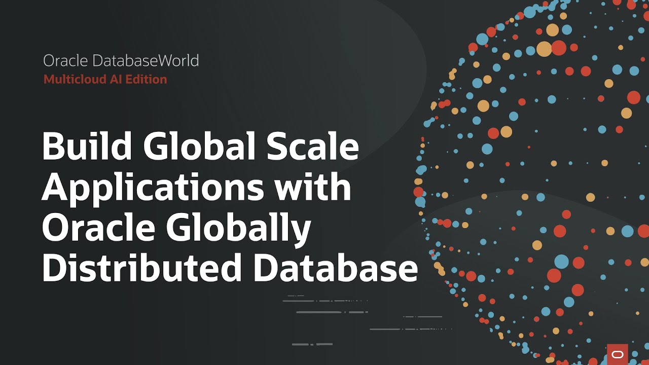 OracleExadata's tweet card. Oracle Globally Distributed Database: Oracle DatabaseWorld 2025