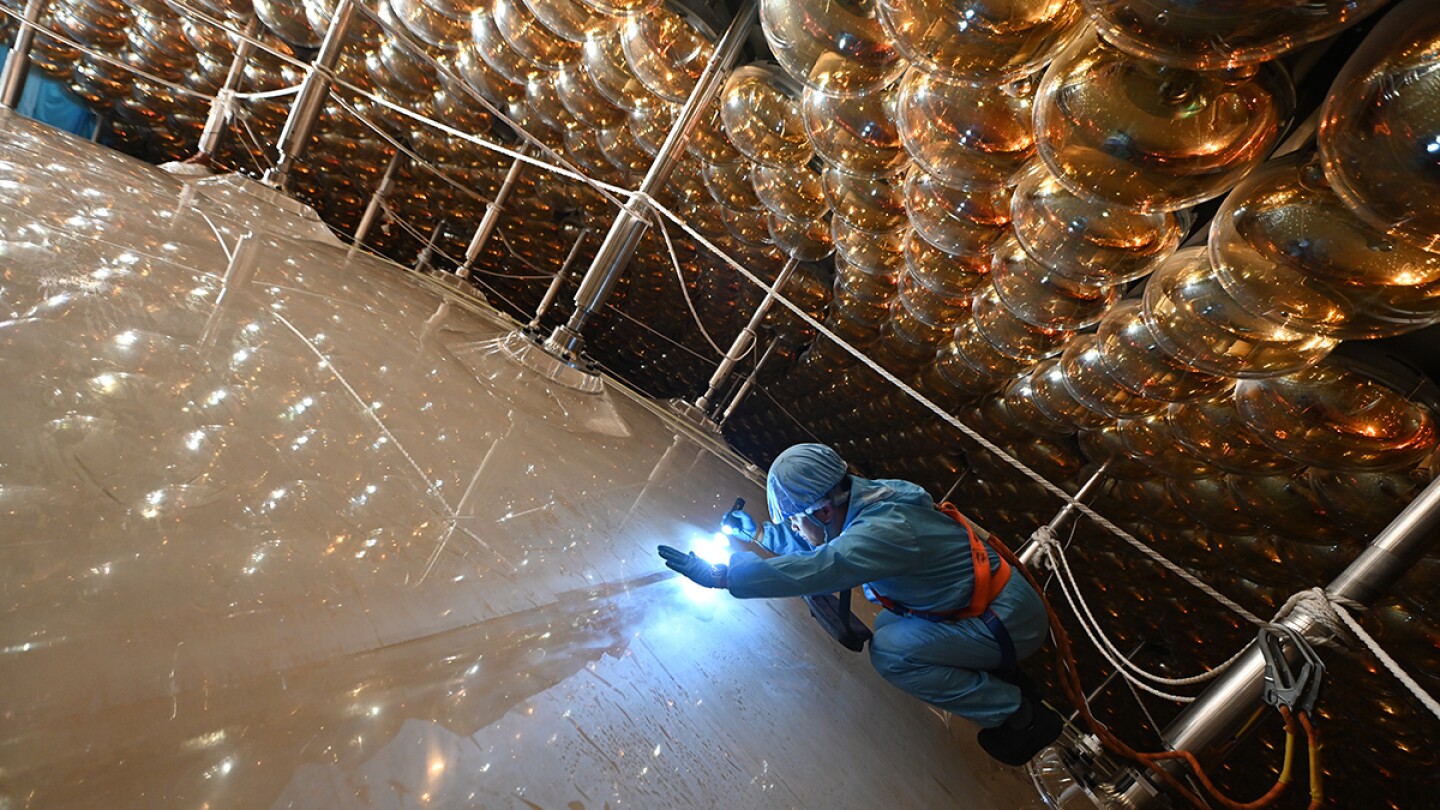 PhysicsToday's tweet card. JUNO seeks to answer a fundamental question about the elusive particles. So do two competing experiments coming on line in the next decade.