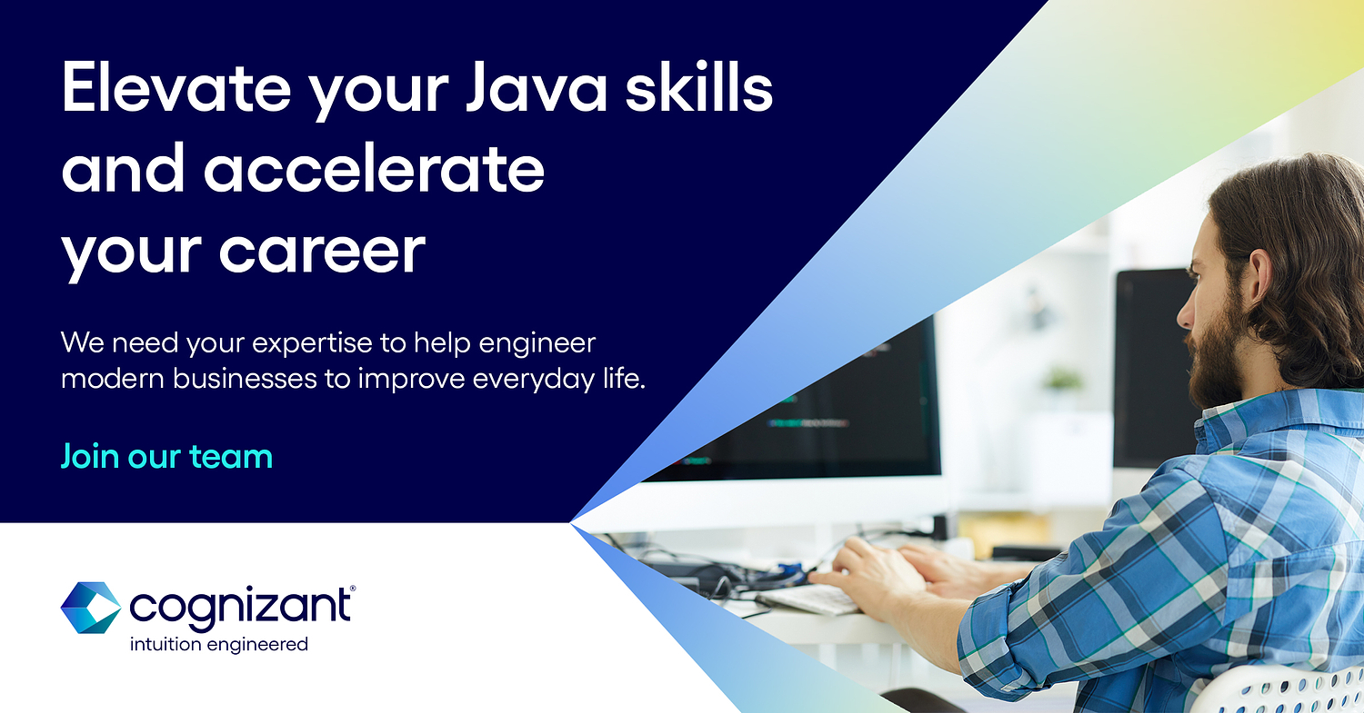 NAJobsCognizant's tweet card. Lead Application Developer – Java & Angular We are looking for a Senior Software Developer who combines hands-on coding expertise with architectural vision and team leadership. In this role, you will...