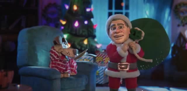 abancommercial's tweet card. ✓ Video Flex Seal 'Fiestas: Santa' Ad commercial 2025, actor, actress, girl, cast, song