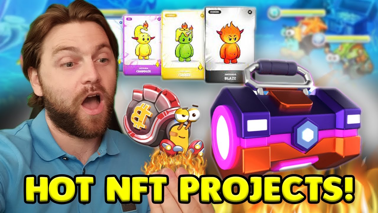 Goshinyhunter's tweet card. MORE HIDDEN GEMS?! HOT NFT GAMING PROJECTS!